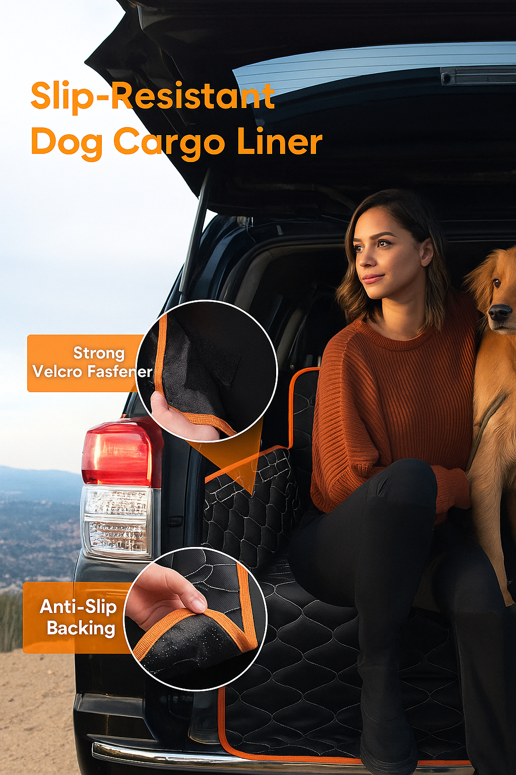 Safepetride- Car Trunk Pet Mat
