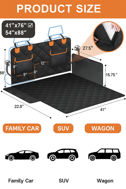 Safepetride- Car Trunk Pet Mat
